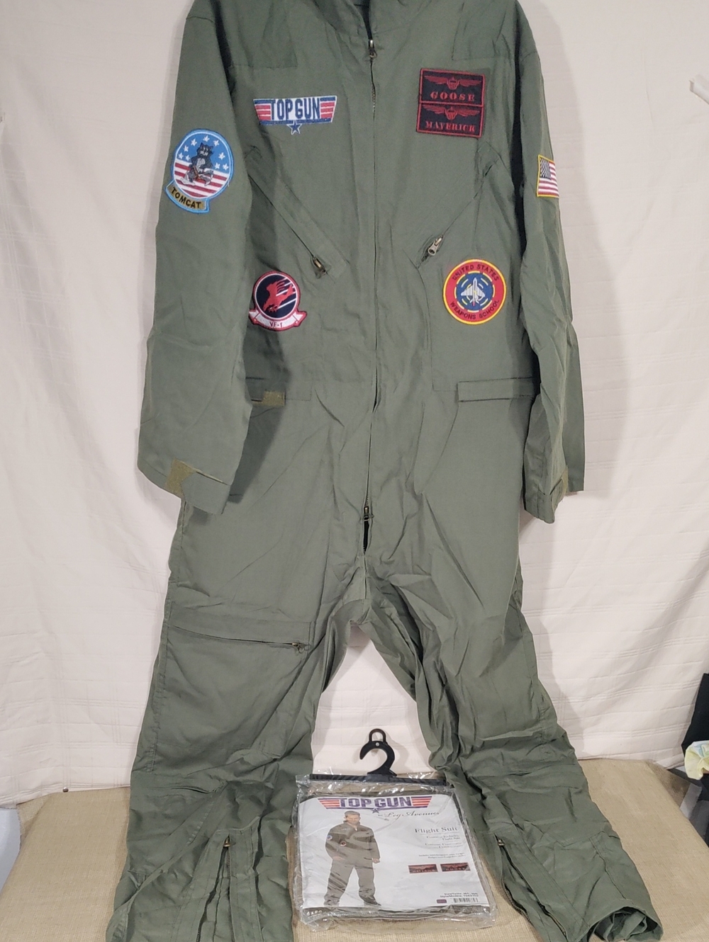 Top Gun Flight Suit By Leg Avenue Style TG83702 (NEW Open Box) Costume Halloween
